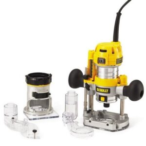 DEWALT D26204K-LX 1/4IN COMBINATION PLUNGE AND FIXED BASE ROUTER 110V