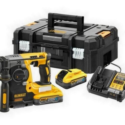 DEWALT DCH273H2T 18V POWERSTACK BRUSHLESS SDS HAMMER DRILL WITH 2 X 5.0AH BATTERIES