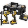 DEWALT DCK2052H2T 18V POWERSTACK BRUSHLESS TWIN PACK WITH 2 X 5.0AH BATTERIES