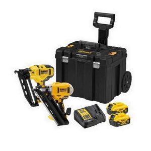 DEWALT DCK264P2T 18V XR BRUSHLESS FRAMING NAILER TWIN PACK 2 X 5AH BATTERIES