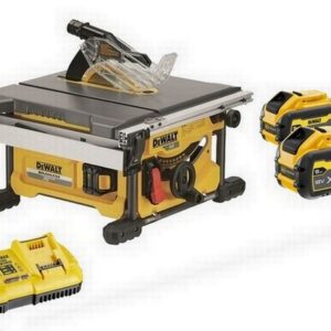 DEWALT DCS7485T2 54V XR FLEXVOLT 210MM TABLE SAW WITH 2X 6.0AH LI-ION BATTERIES