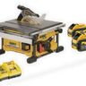 DEWALT DCS7485T2 54V XR FLEXVOLT 210MM TABLE SAW WITH 2X 6.0AH LI-ION BATTERIES