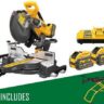 DEWALT DCS781X2-GB 54V XR FLEXVOLT 305mm SLIDE MITRE SAW KIT