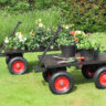 Four Wheel Turn Table Trolley - Ref FBT2