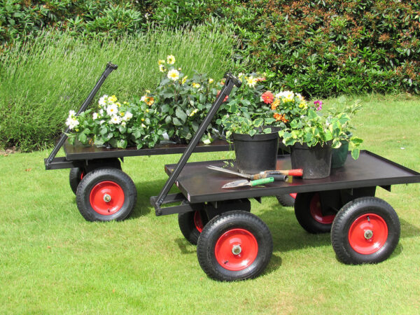 Four Wheel Turn Table Trolley - Ref FBT3