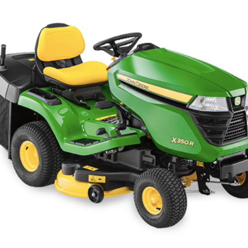 John Deere X350R 42″ Rear Collect Ride on Mower