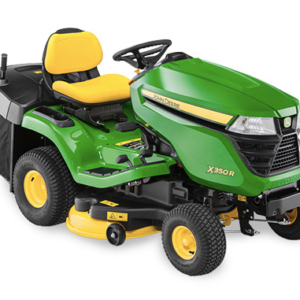 John Deere X350R 42" Rear Collect Ride on Mower