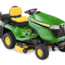 John Deere X350R 42" Rear Collect Ride on Mower