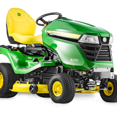 John Deere X370 Ride on Mower 42″ Mulch deck