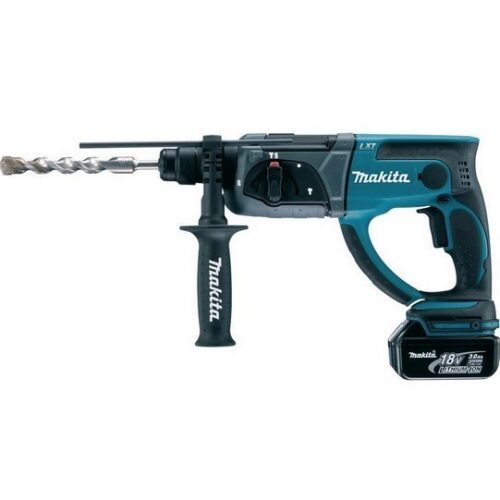 MAKITA DHR202RTJ 18V SDS+ HAMMER DRILL WITH 2X 5.0AH LI-ION BATTERIES SUPPLIED IN MAKPAC CASE