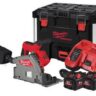 MILWAUKEE 4933478779 M18FPS55-552P 18V PLUNGE SAW GB2 WITH 2 X 5.5AH HIGH OUTPUT BATTERIES AND FAST CHARGER IN A PACKOUT TOOLBOX