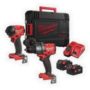 MILWAUKEE M18FPP2A3-502X 18V FUEL BRUSHLESS TWIN PACK 2 x 5.0ah Li-ion BATTERIES