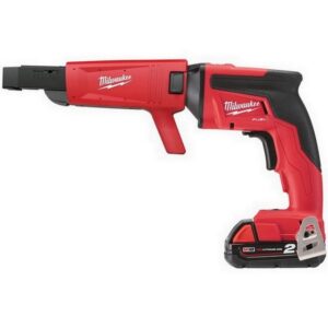 MILWAUKEE M18FSGC-202X SCREW GUN WITH COLLATED ATTACHMENT & 2X 2.0AH LI-ION BATTERIES